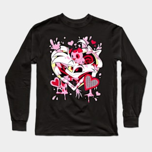 Hazbin Hotel Angel Dust Long Sleeve T-Shirt